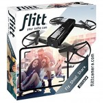 Flitt- Drone à Selfie 20060 Noir